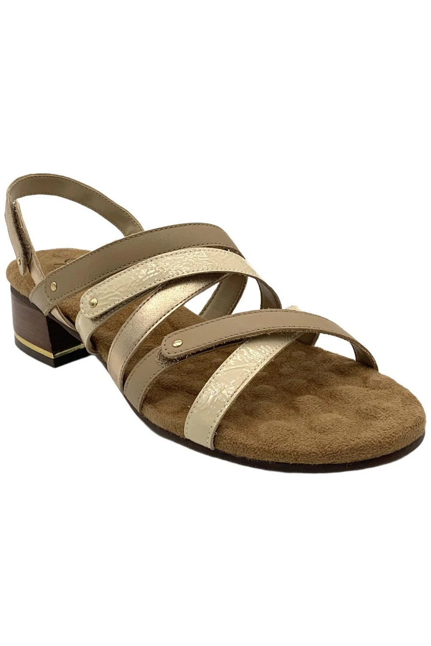 Ros Hommerson Women's Breeze Sandal Vanilla/Tan/Beige - Narrow